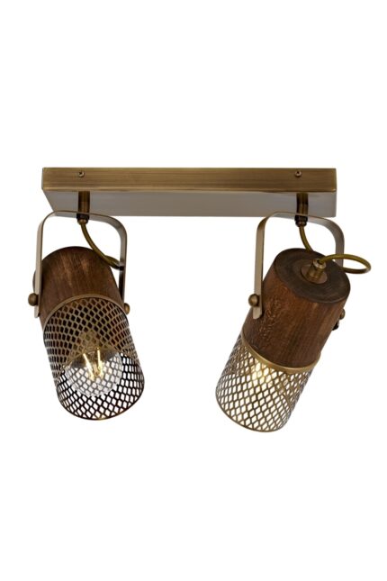 Mikrofon Modern Avize E27 24W 32x25cm Metal Eskitme Avonni-AR-1830-2EY