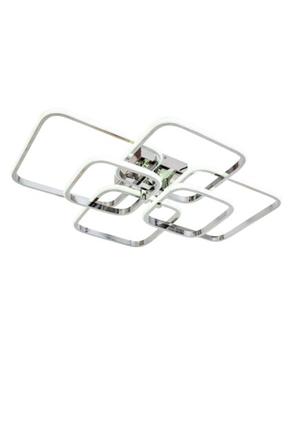 Fly Modern Avize LED 82W 71x56cm Alüminyum Profil Krom Dorbien-AR-6101-6K