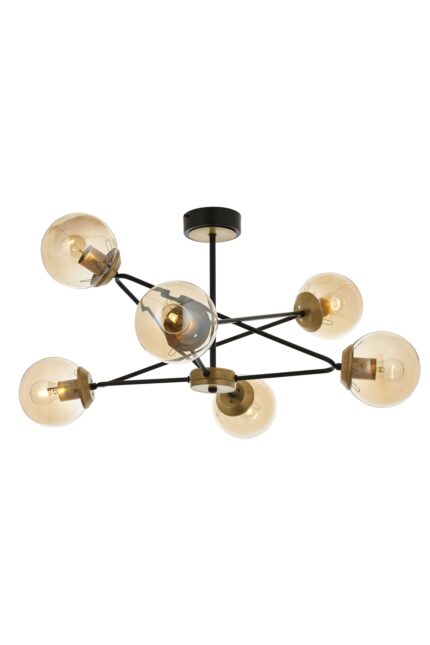Denklem Modern Avize E27 72W 80cm Metal Eskitme Avonni-AV-1786-6E
