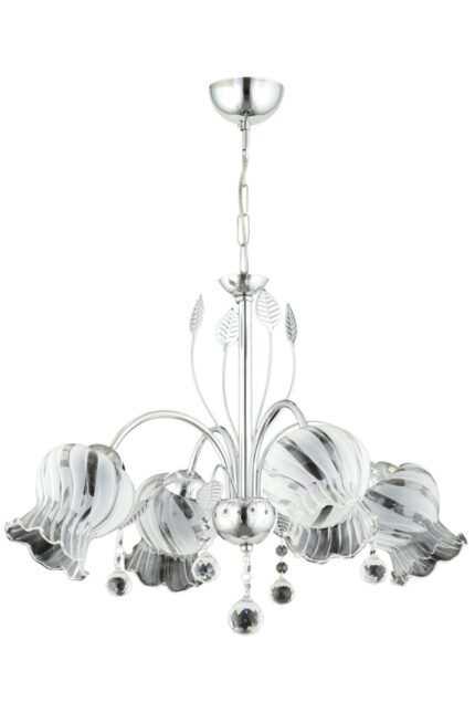 Sırma Modern Avize E27 48W 56cm Metal Krom Dorbien-AV-65236-4K