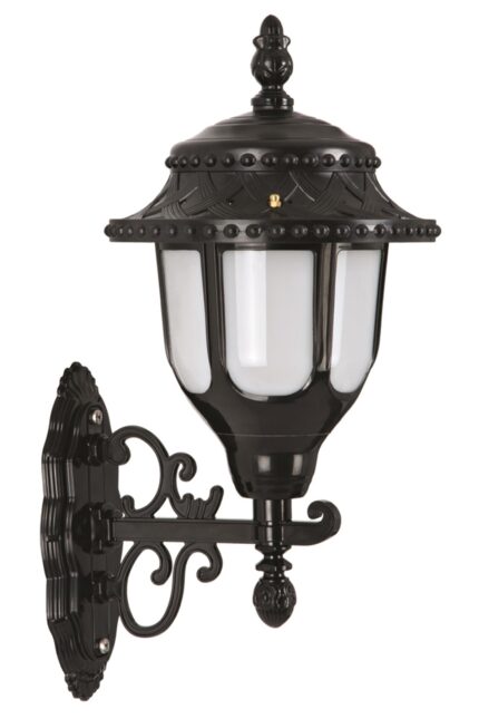 Bahçe Aplik E27 12W 30x25cm ABS Siyah Dorbien-BAP-68180-BSY-M1