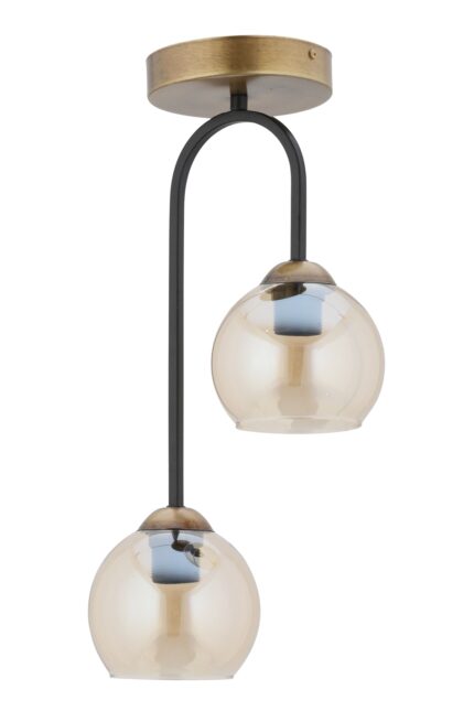 İmbalance Modern Avize E27 24W 27cm Metal Eskitme/Siyah Dorbien-FZ-7450-2E